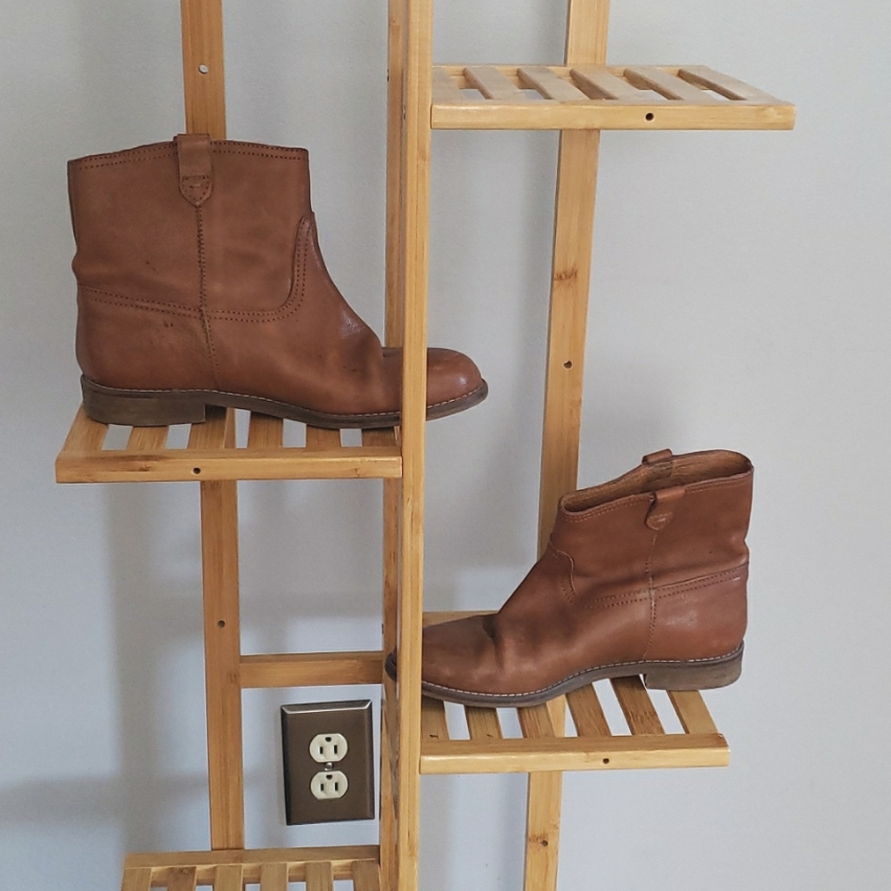 Madewell brown ankle boots